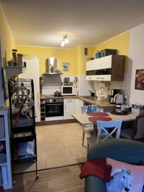 Küche - schicke 2-Zimmerwohnung mit Einbauküche, Balkon und Tiefgaragenstellplatz