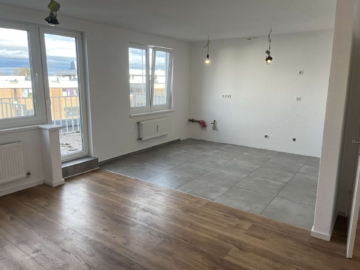 Küche mit Balkonzugang - Wohnen direkt im Stadtzentrum vereinfacht vieles …