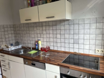 Küchenzeile - 3-Zimmer-Wohnung in der Euskirchener Innenstadt mit Sonnenbalkon