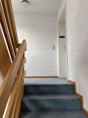 gepflegtes Treppenhaus - Stilvolle Maisonette-Eigentumswohnung mit großer Dachterrasse in Euskirchen