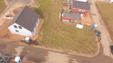 Luftaufnahme - Schönes Eckgrundstück im beliebten Eschweiler